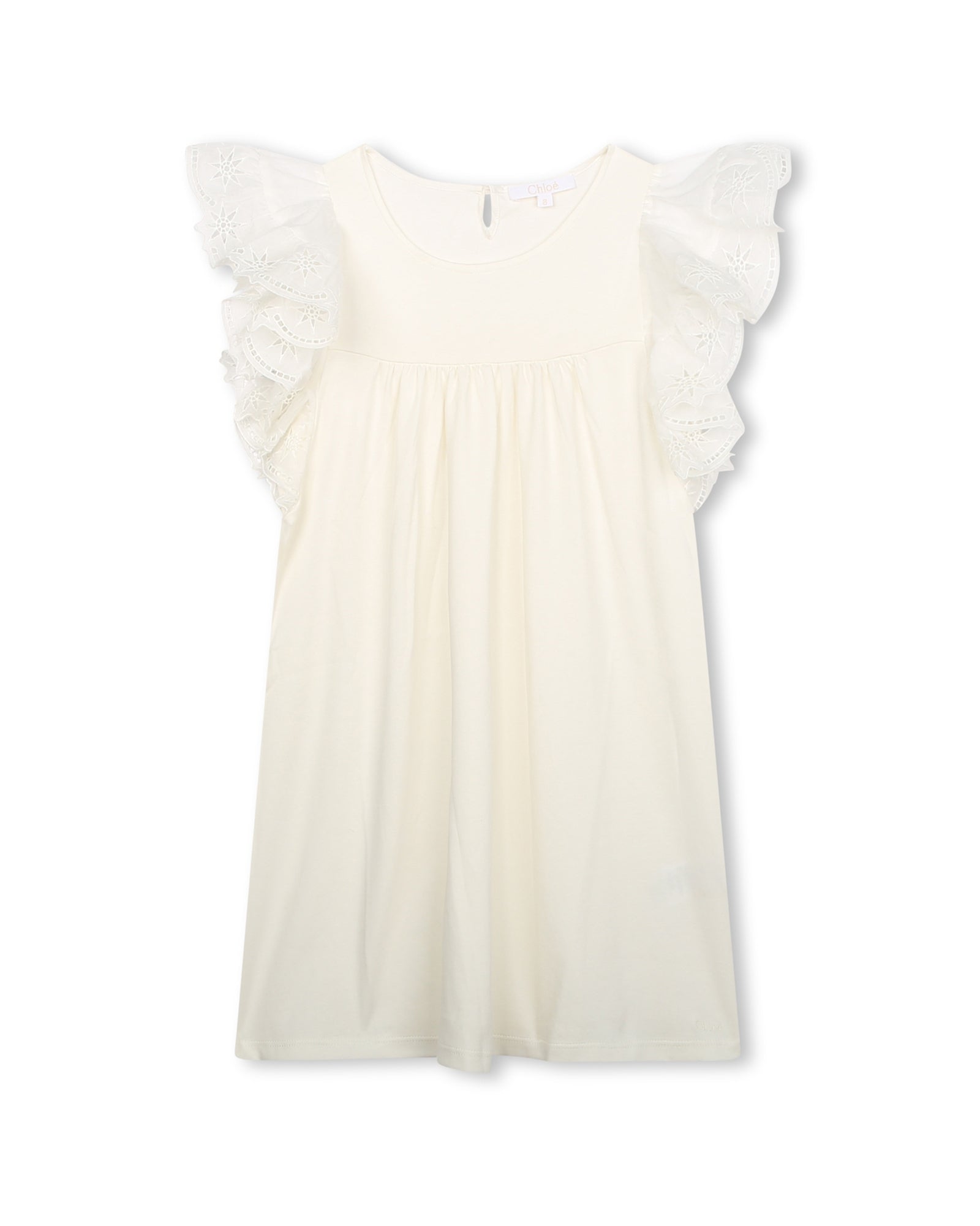 Robe à manches courtes - Offwhite