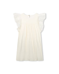 Robe à manches courtes - Offwhite