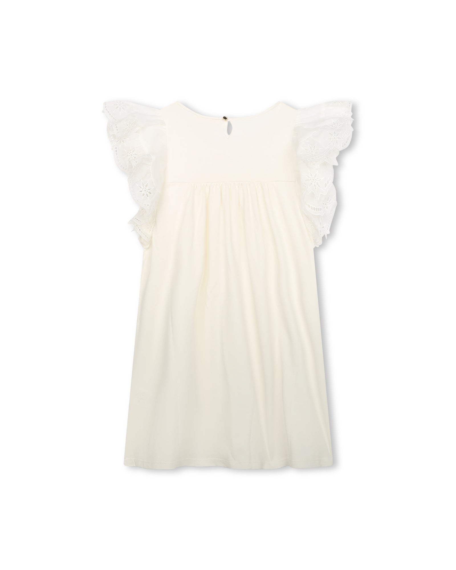 Robe à manches courtes - Offwhite