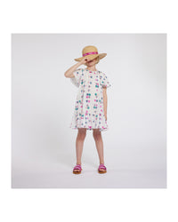 Robe à manches courtes - Multico