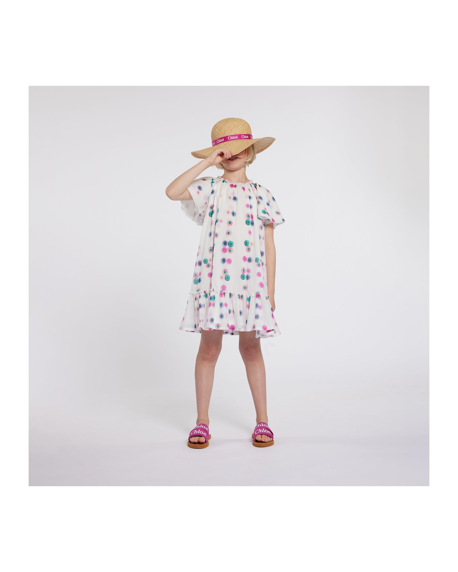 Robe à manches courtes - Multico