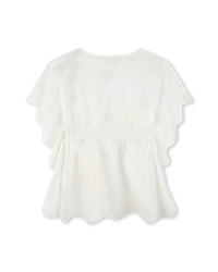ROBE MANCHES COURTES