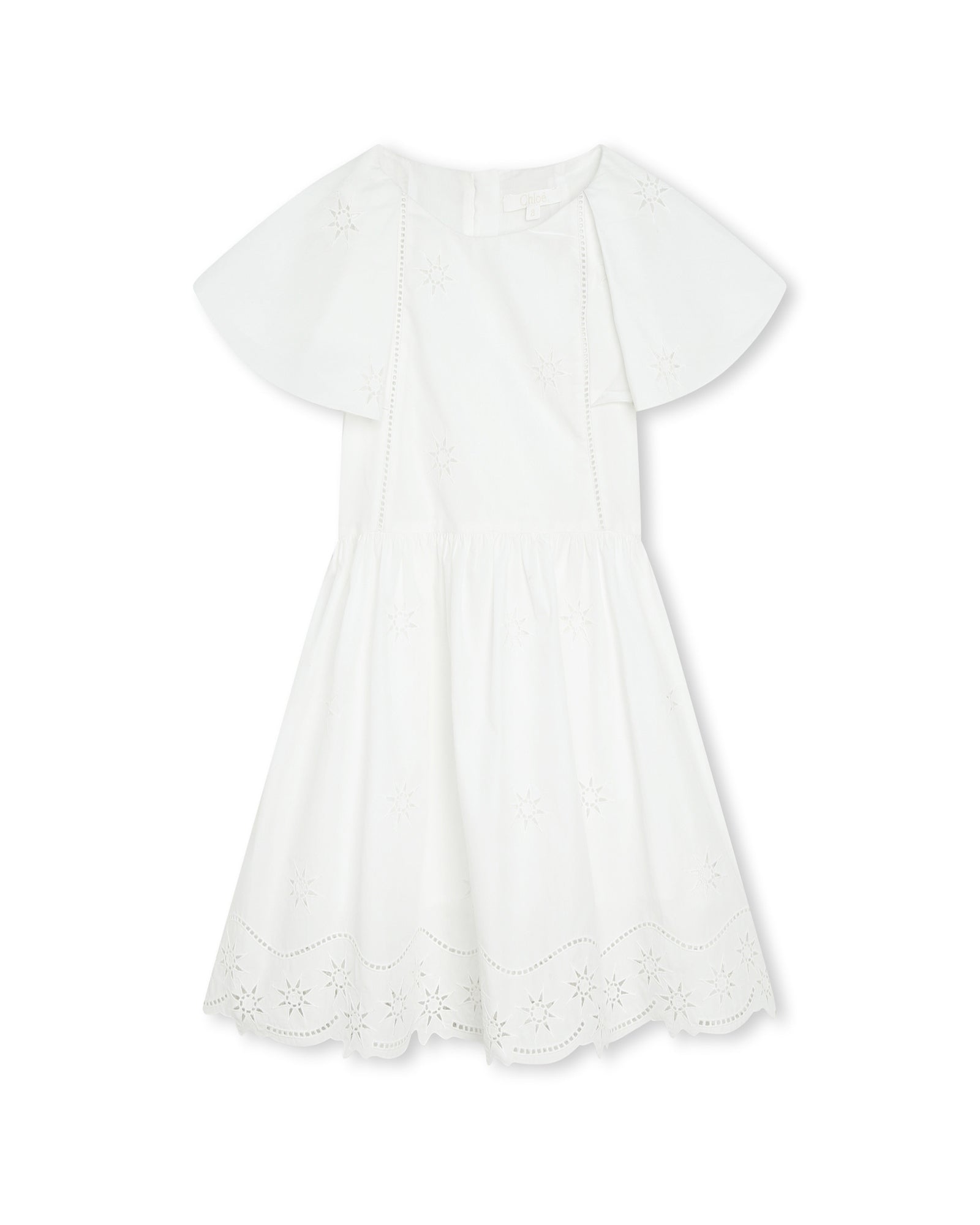Robe à manches courtes - Offwhite