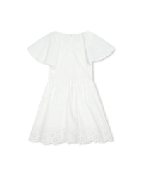 Robe à manches courtes - Offwhite