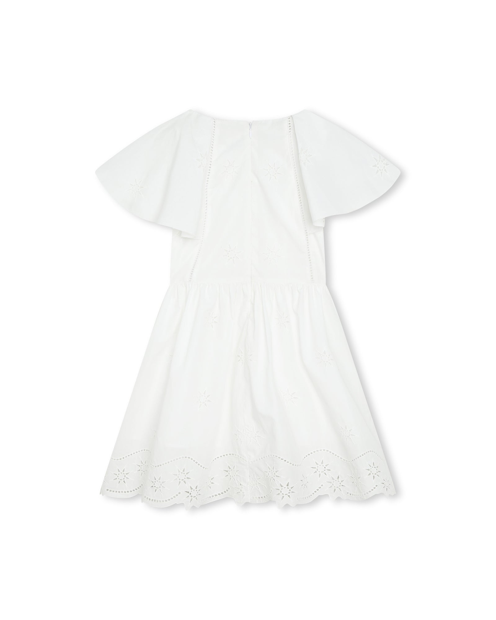Robe à manches courtes - Offwhite