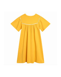 ROBE MANCHES COURTES