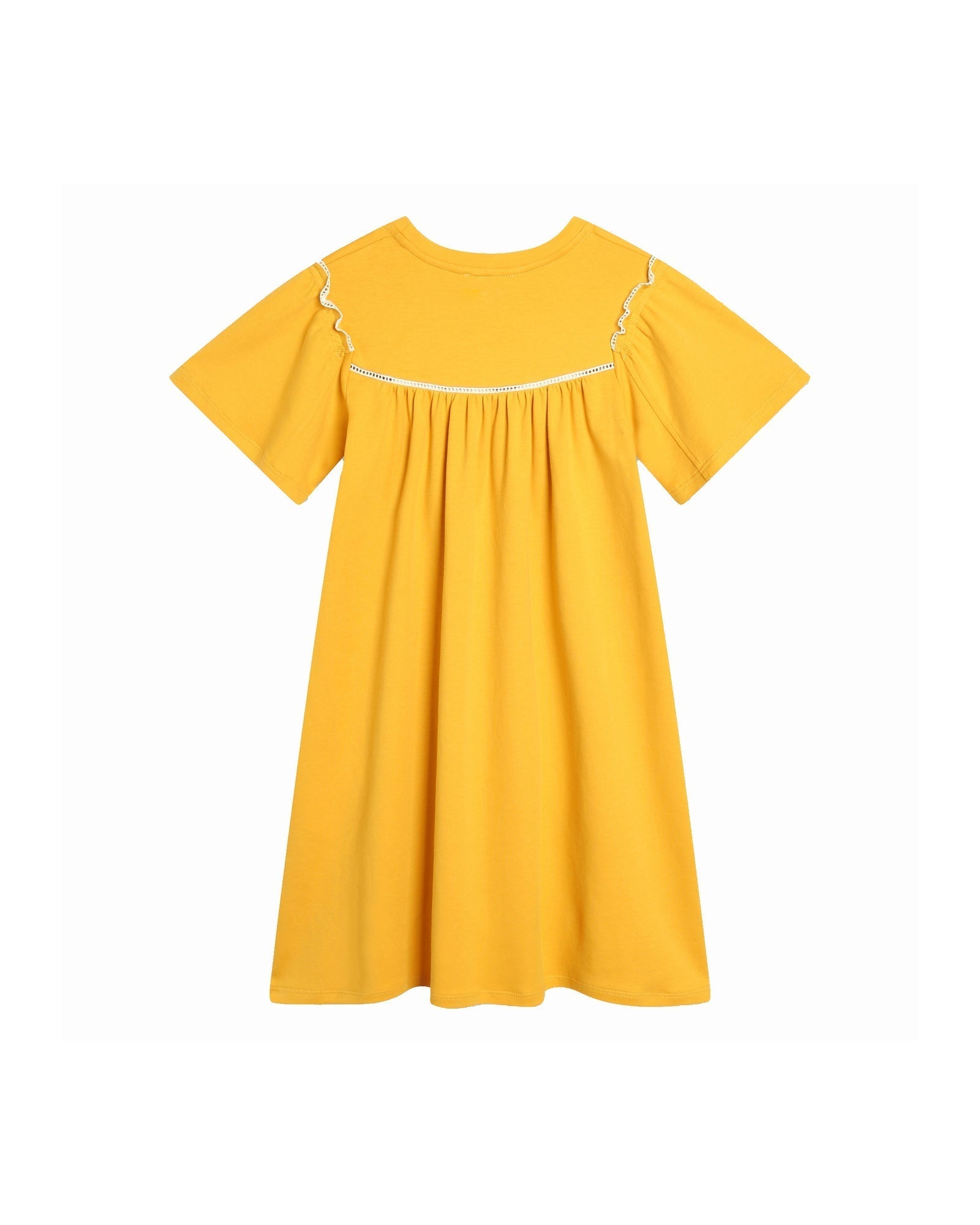 ROBE MANCHES COURTES