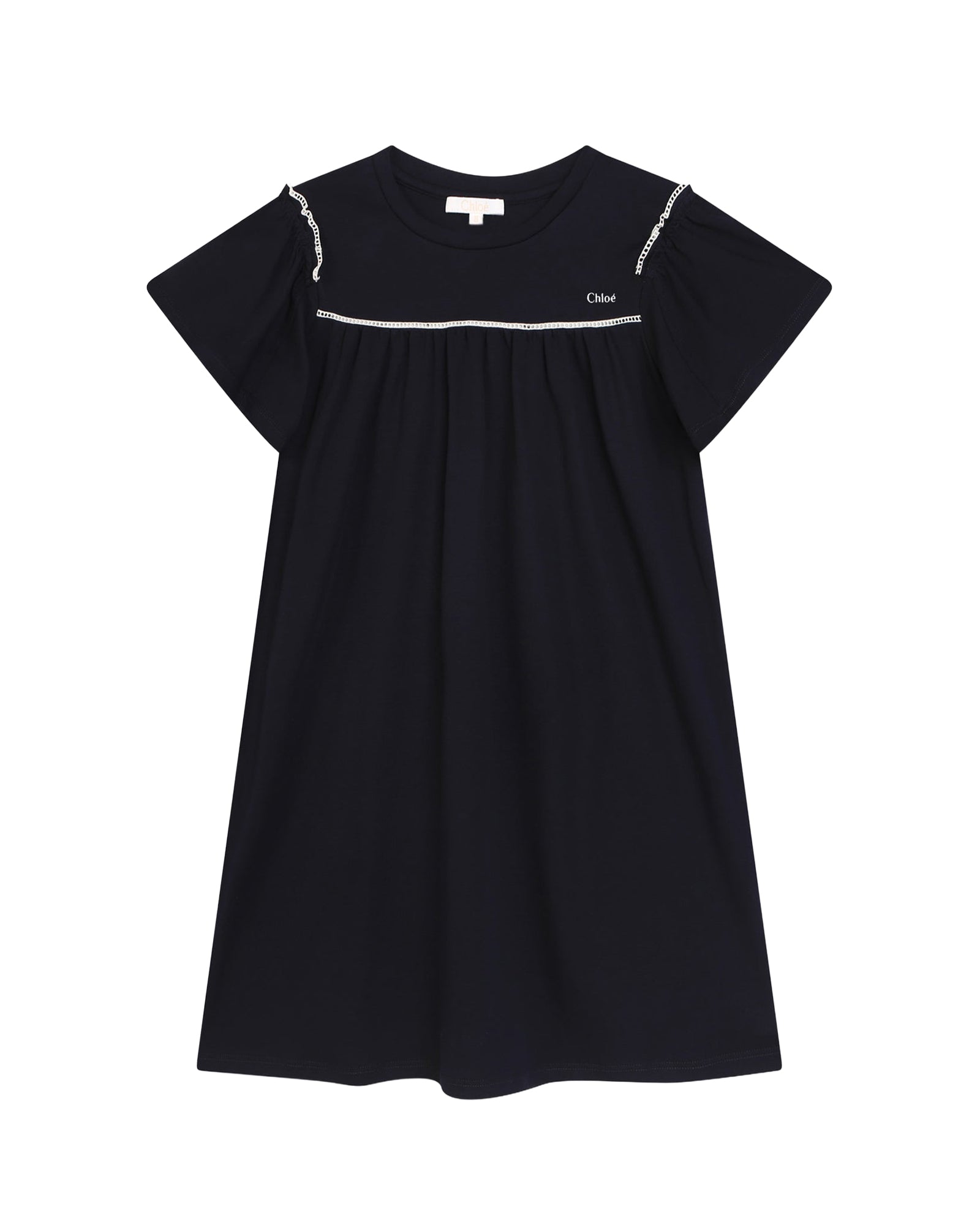ROBE MANCHES COURTES