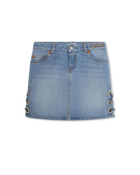 Jupe à poches en denim - Bleach
