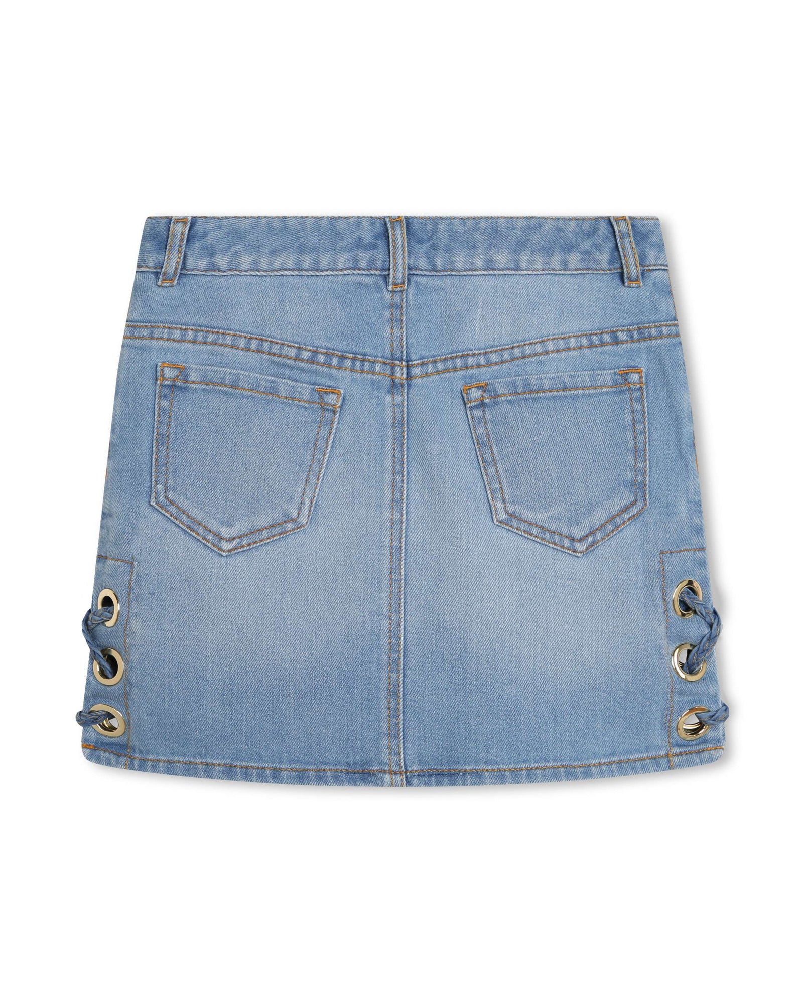 Jupe à poches en denim - Bleach