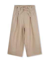 Linen trousers - Cream