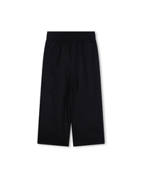 Pantalon en toile de lin - Bleu Amiral