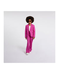 Pantalon de costume en twill de lin - Peony