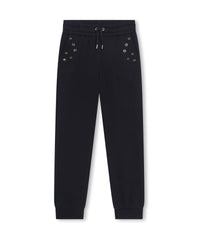 Pantalon à taille élastiquée - Bleu Amiral