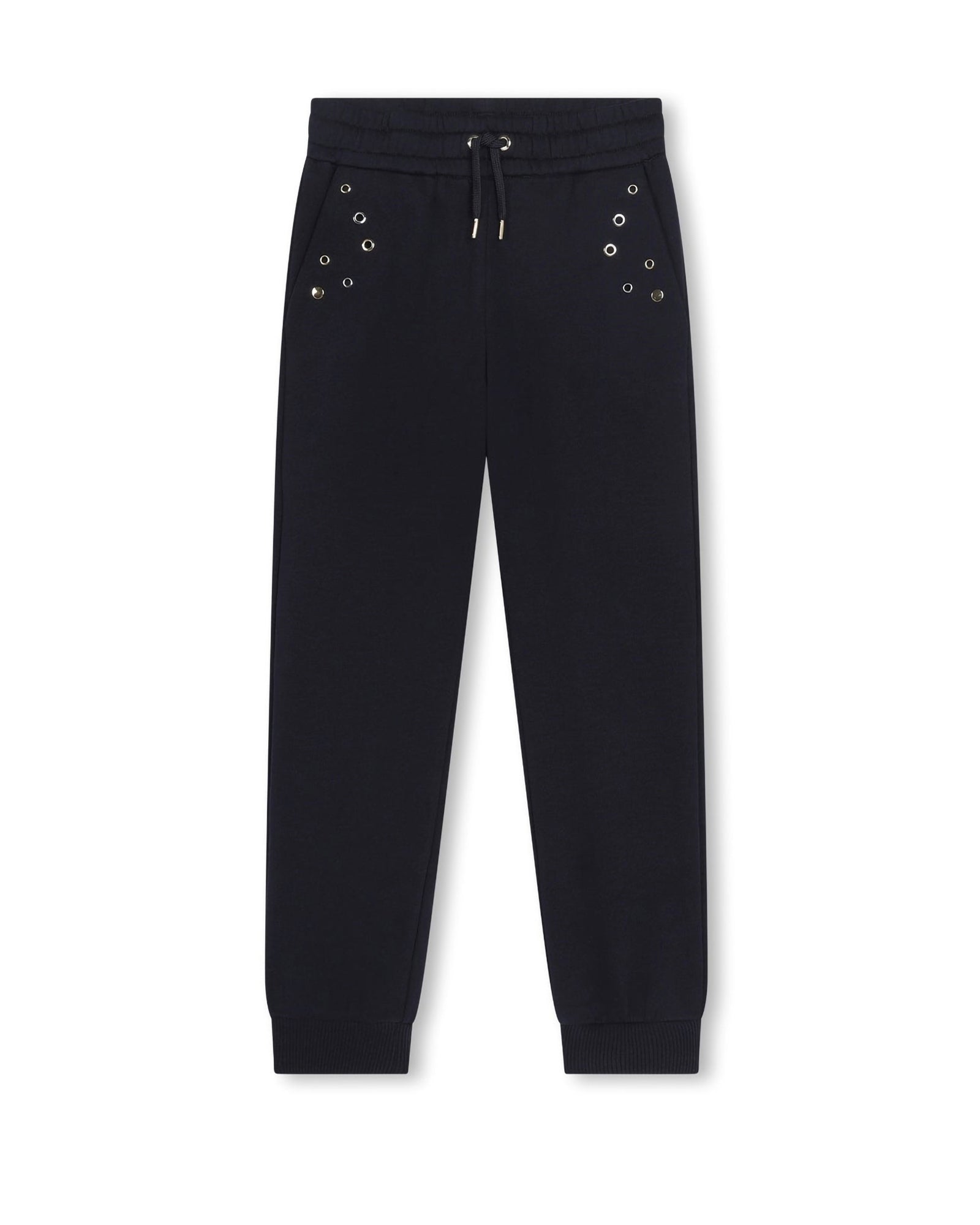 Pantalon à taille élastiquée - Bleu Amiral