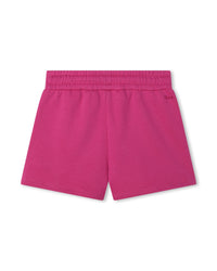 Embroidered shorts - Peony