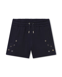 Short à broderie - Bleu Amiral