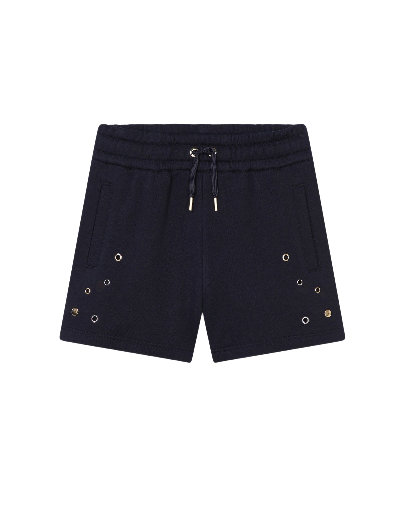 Short à taille élastiquée - Bleu Amiral