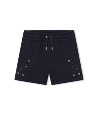 Short à taille élastiquée - Bleu Amiral