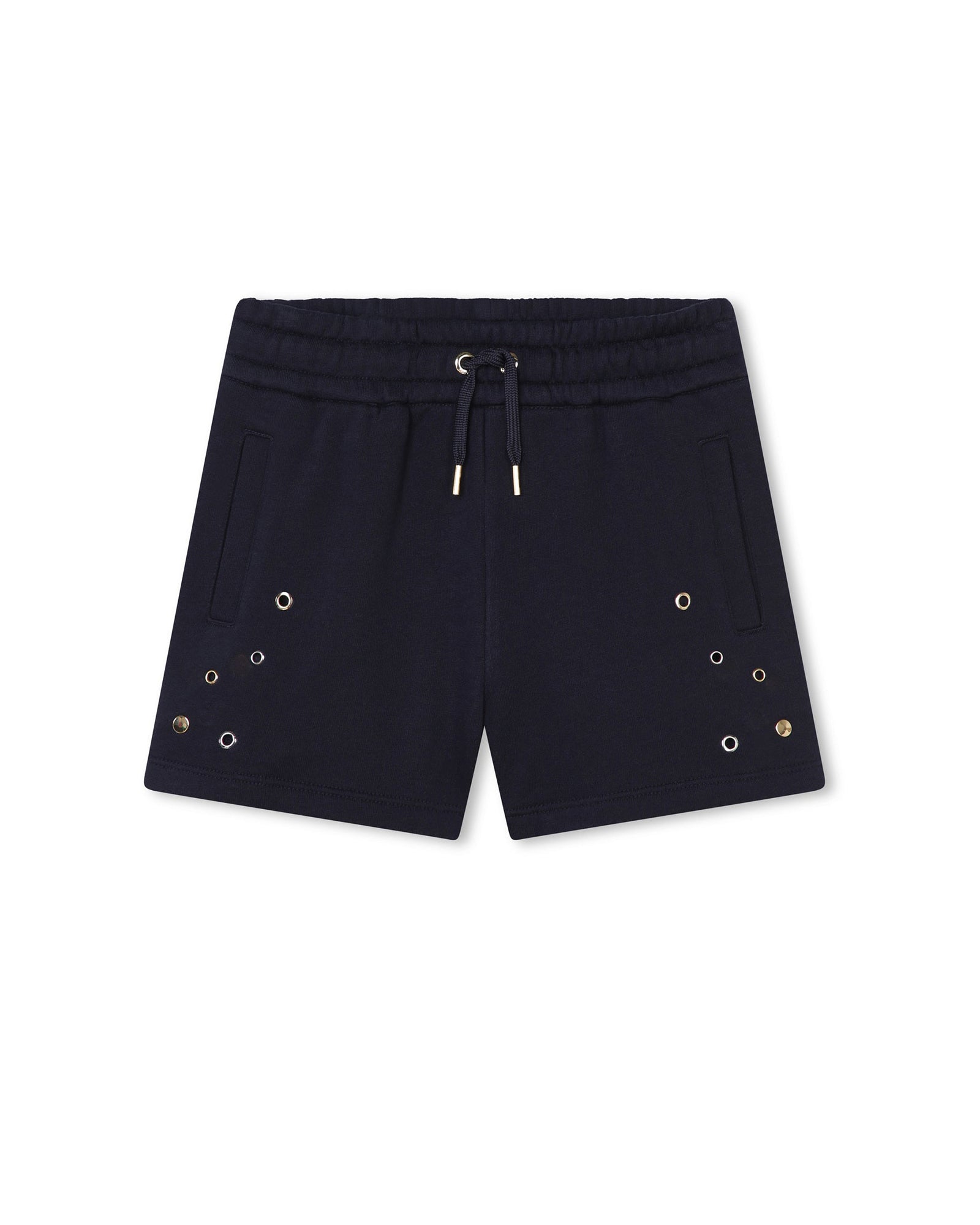 Short à taille élastiquée - Bleu Amiral