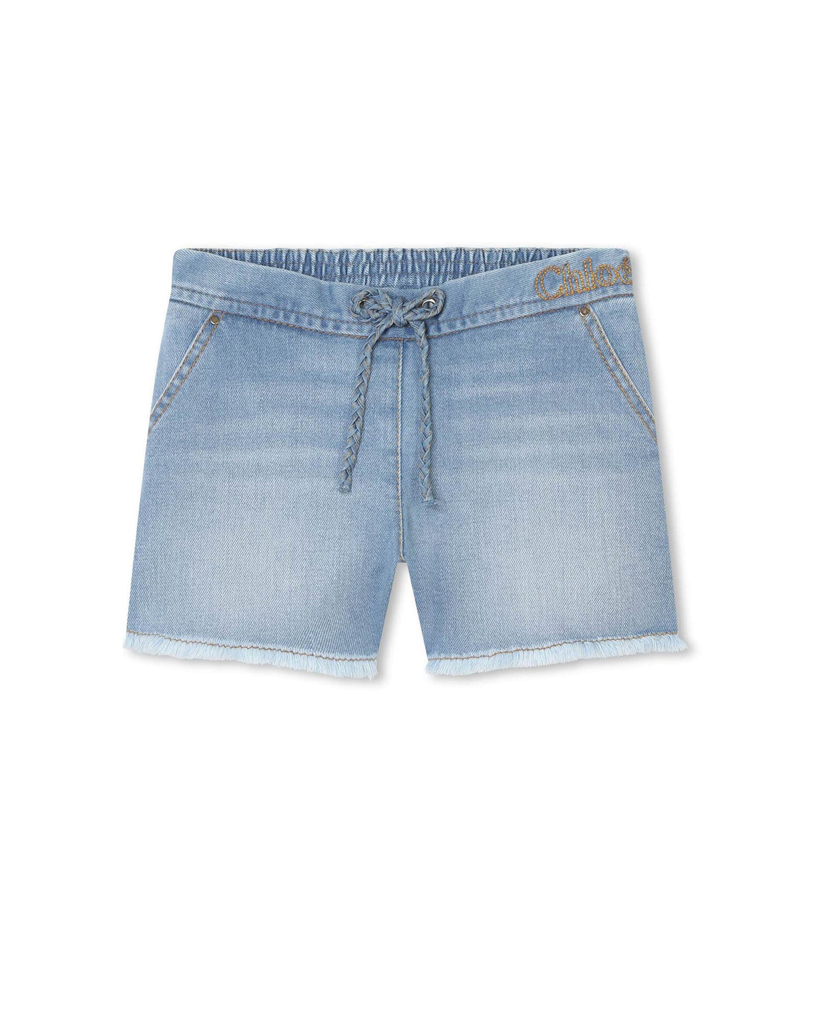 Short en denim - Bleach