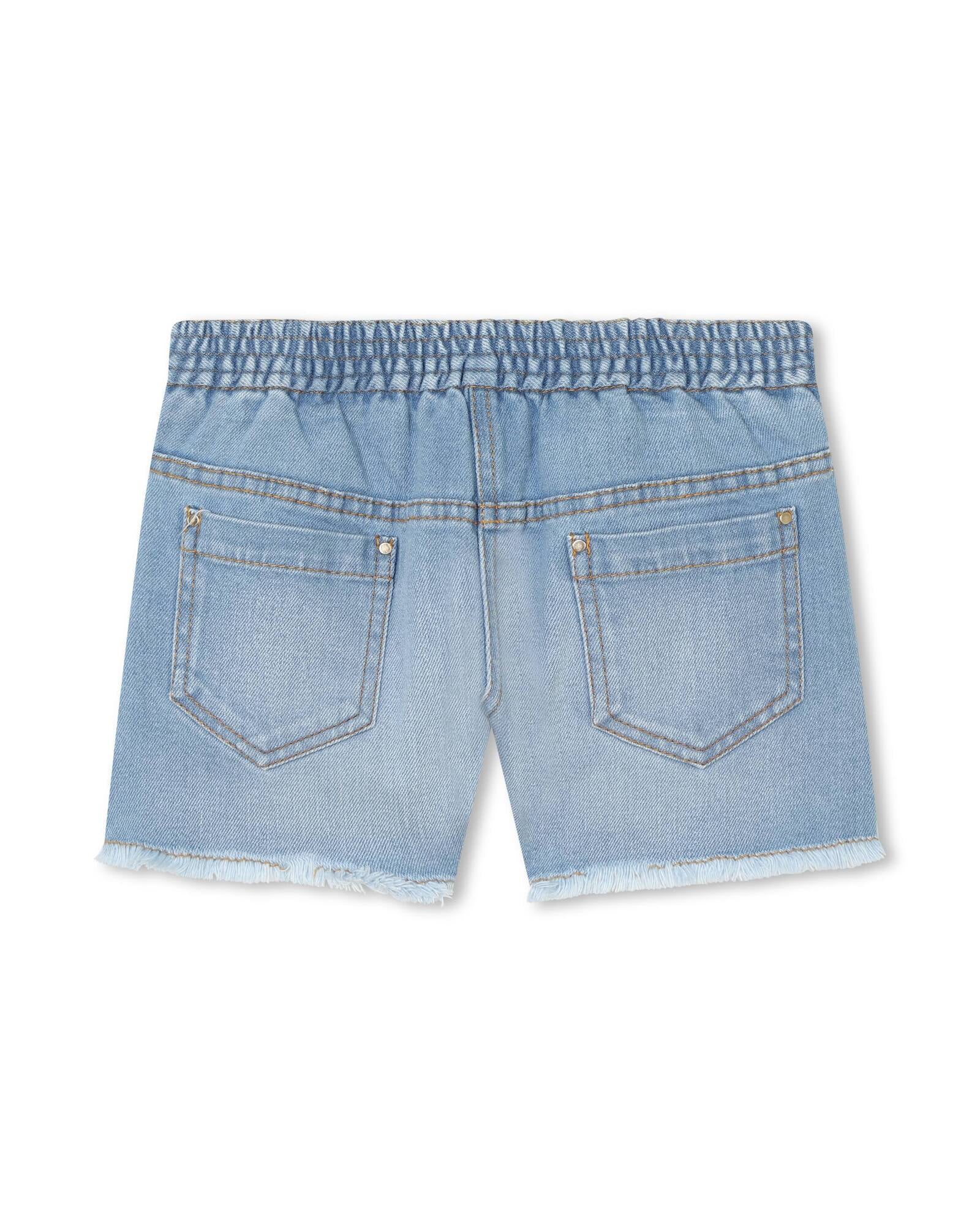 Short en denim - Bleach