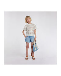Short en denim - Bleach