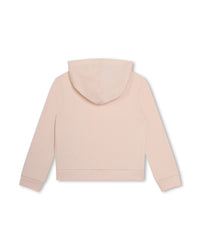 Hooded fleece cardigan - Boudoir