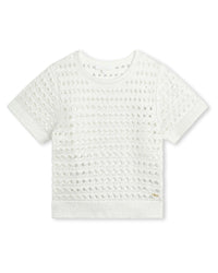 Pull à manches courtes - Lame Argent