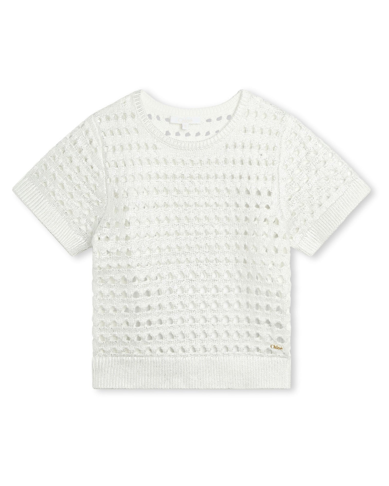 Pull à manches courtes - Lame Argent