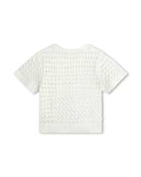 Pull à manches courtes - Lame Argent