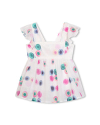Blouse à bretelles volantée - Multico