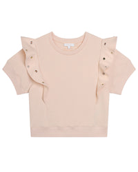 Sweatshirt à manches courtes en coton - Boudoir
