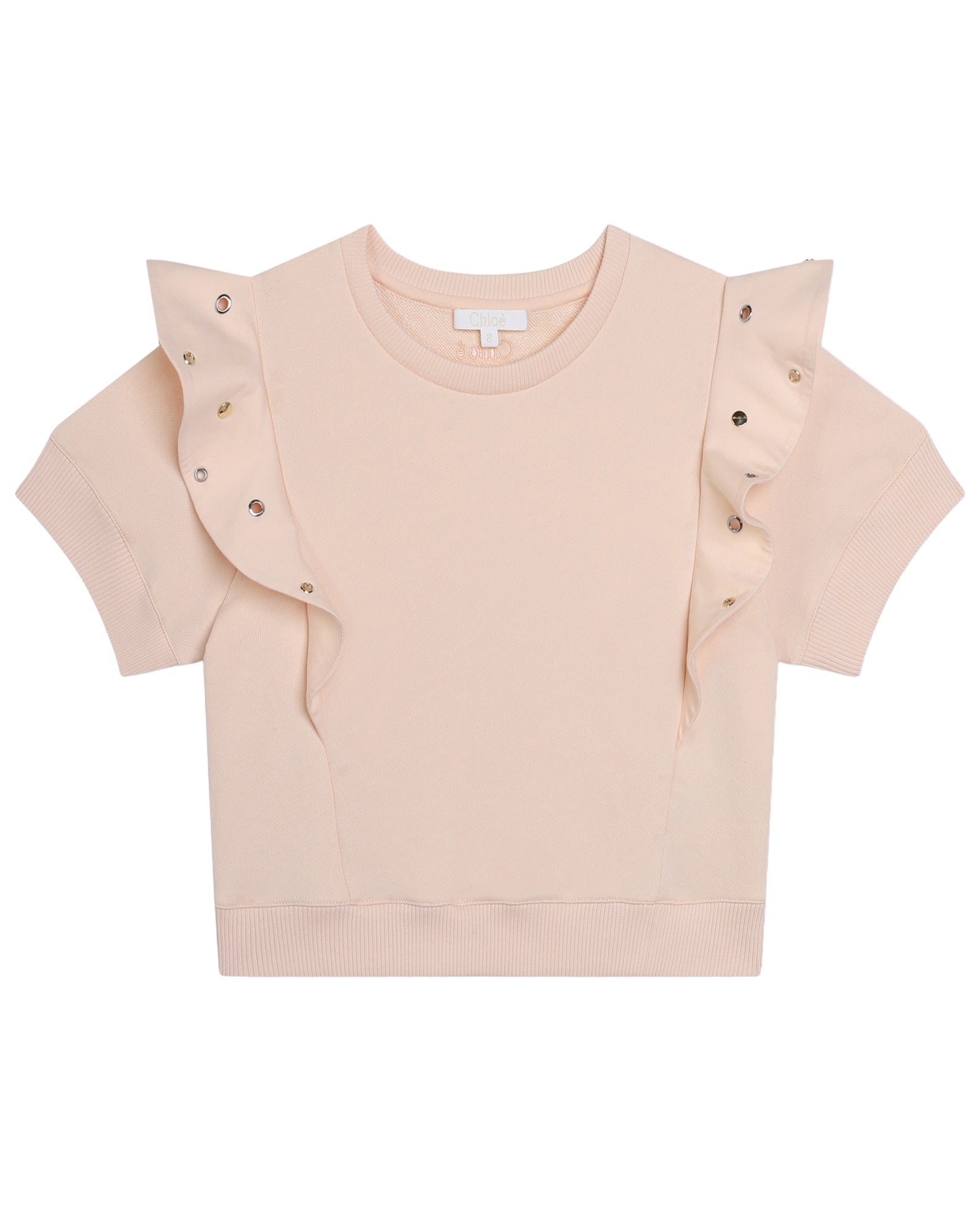 Sweatshirt à manches courtes en coton - Boudoir