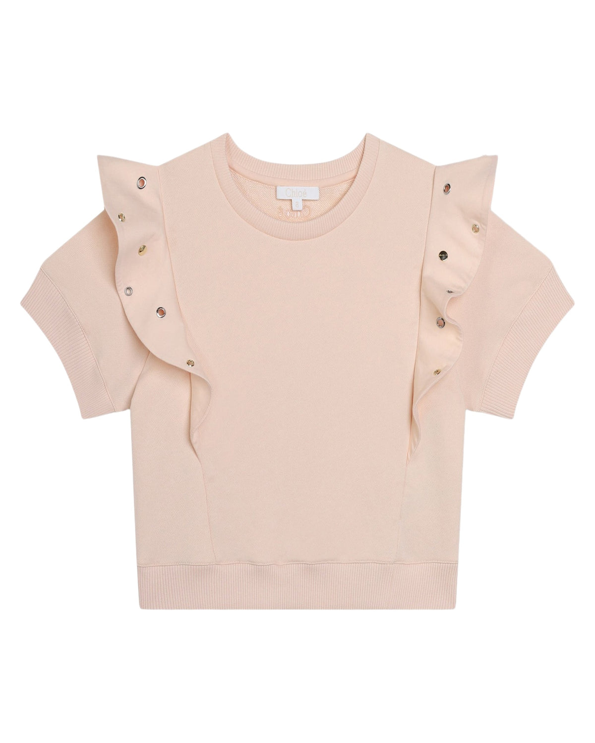 Sweatshirt à manches courtes en coton - Boudoir