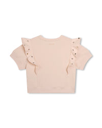 Sweatshirt à manches courtes en coton - Boudoir