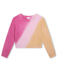 Sweatshirt en molleton - Rose Jaune