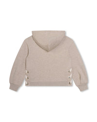 Sweatshirt à capuche - Beige Foncé