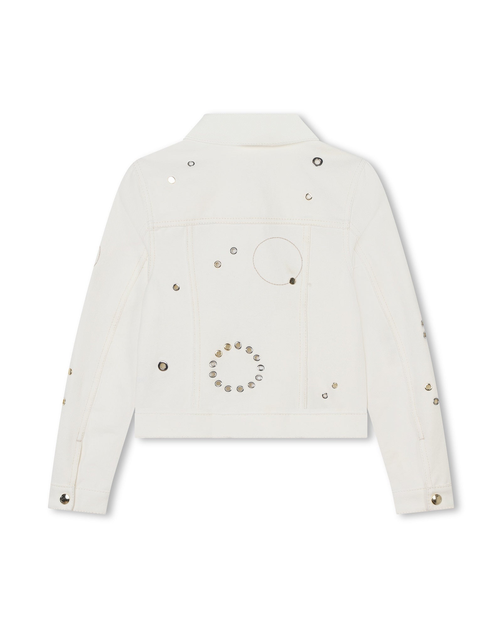 Veste à broderies - Craie