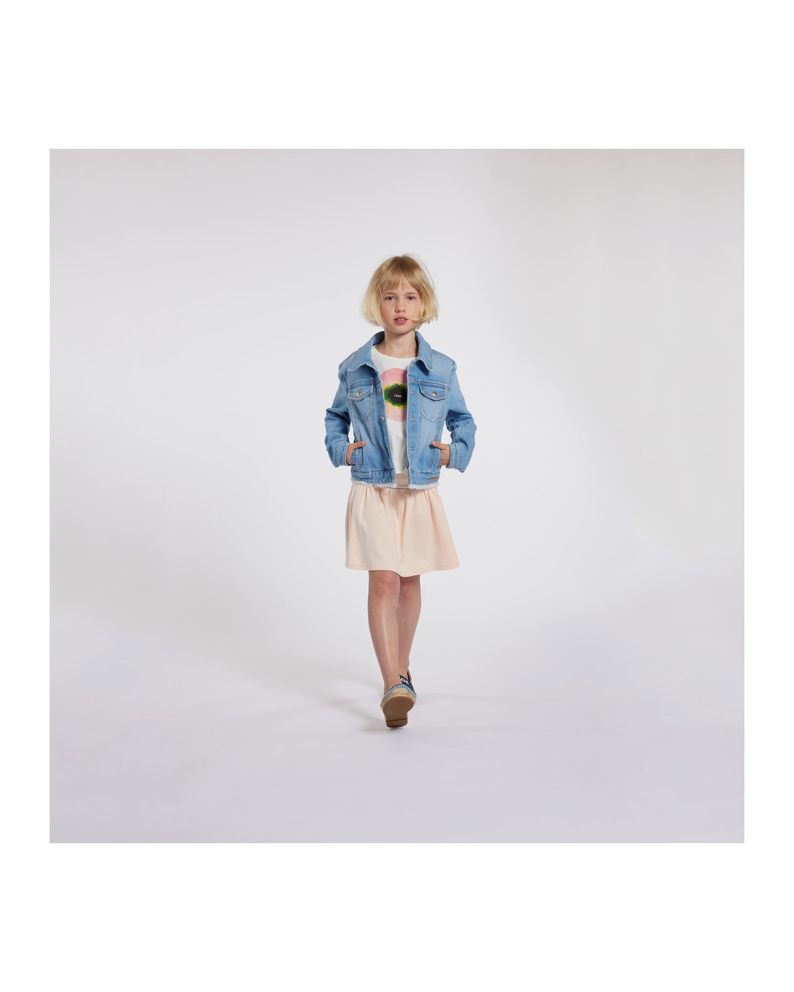 Veste à poches en denim - Bleach