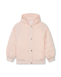 Blouson court à capuche façon bomber - Boudoir