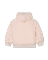 Blouson court à capuche façon bomber - Boudoir