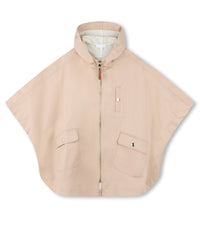 Cape à capuche en twill - Petit Beurre