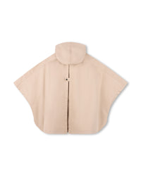 Cape à capuche en twill - Petit Beurre