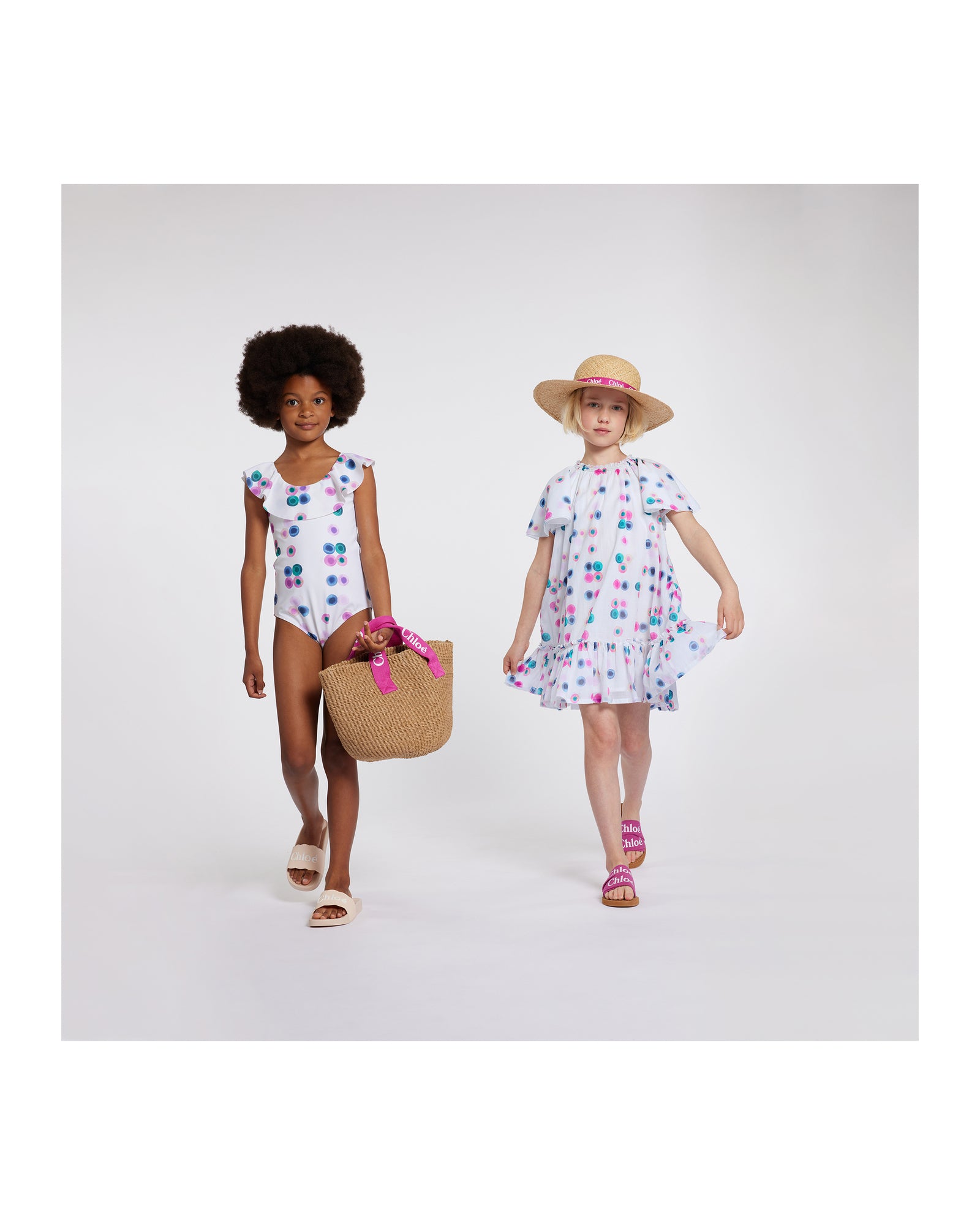 1-piece print swimming costume - Multico