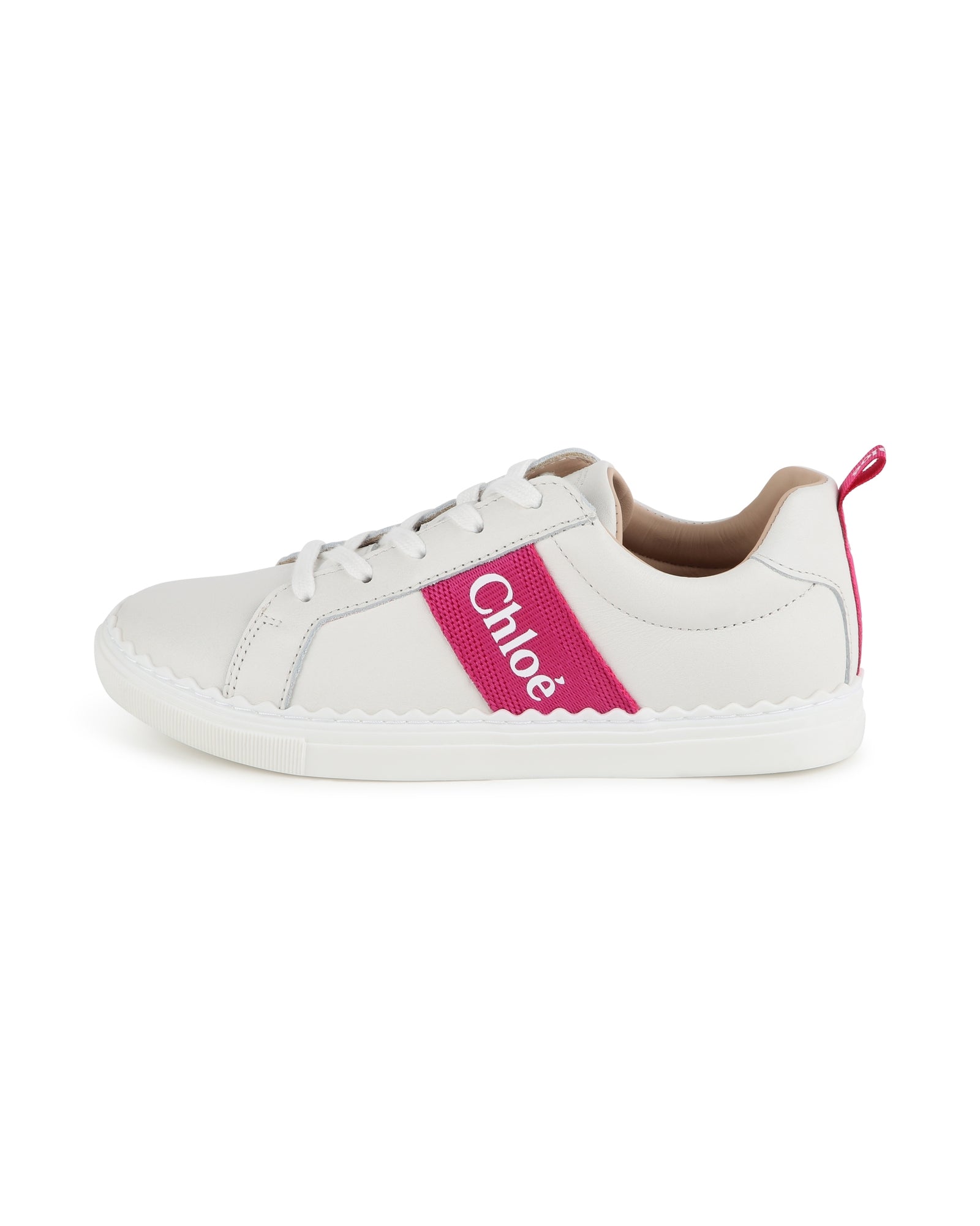 Sneakers basses en cuir - Offwhite