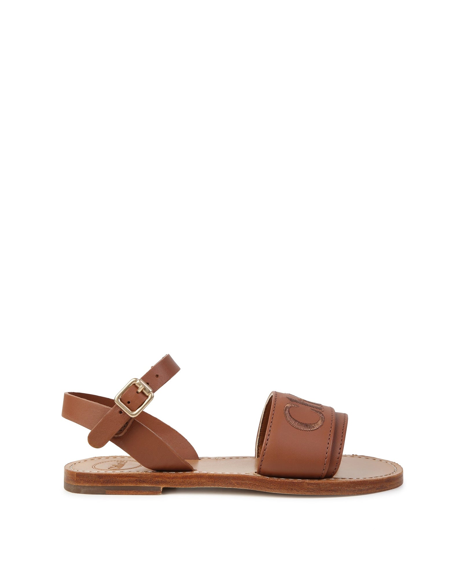 Leather sandals - Dark brown