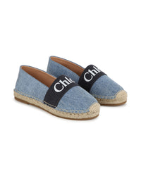 Espadrilles avec illustration - Denim Blue