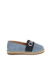 Espadrilles avec illustration - Denim Blue