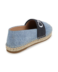 Espadrilles avec illustration - Denim Blue